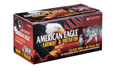 Federal Cartridge American Eagle .223 Remington Jacketed Hollow Point, 50 Grain (50 Rounds) - AE22350VP