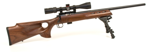 Crickett 722 Varmint .22 Long Rifle 7-Round 20" Bolt Action Rifle in Blued - KSA20030