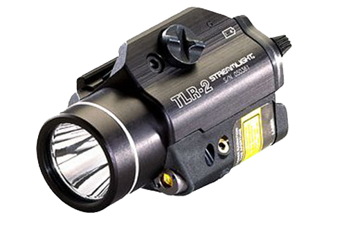 Streamlight 69120 TLR-2 Rail Mounted LED Flashlight w/Laser Sight 300 Lm Alum B