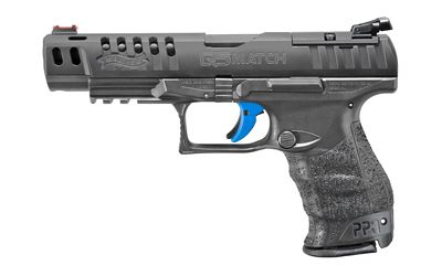 Walther PPQ M2 Q5 Match 9mm 10+1 5" Pistol in Black - 2849640