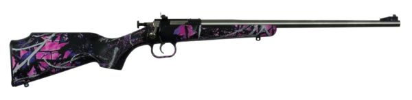 Crickett KSA2167 Crickett Stainless Steel Bolt 22 Long Rifle (LR) 16.12" 1 Synthetic Muddy Girl Stk Stainless