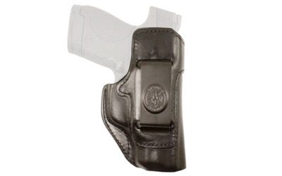 Desantis Gunhide 127 Inside Heat Right-Hand IWB Holster for Glock 43 in Black Leather - 127BA8BZ0