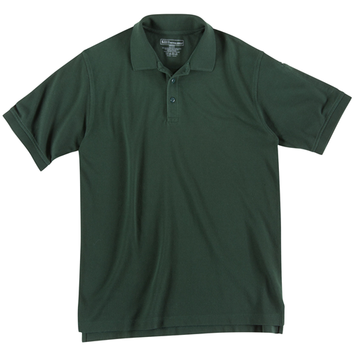 5.11 Tactical Utility Men's Short Sleeve Polo in LE Green - X-Large