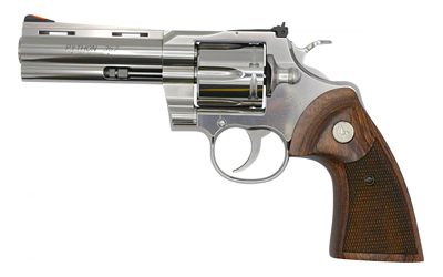 Colt Python .38 Special 6-round 3" Revolver in Semi-Bright Stainless Steel - PYTHONSP3WTS