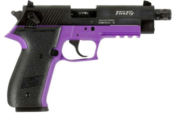 American Tactical Imports FireFly .22 Long Rifle 10+1 4.90" Pistol in Purple - GERG2210TFFL