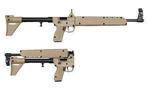 Kel-Tec SUB-2000 .40 S&W 15-Round 16.1" Semi-Automatic Rifle in Matte Blued - SUB2K40GLK22BTN
