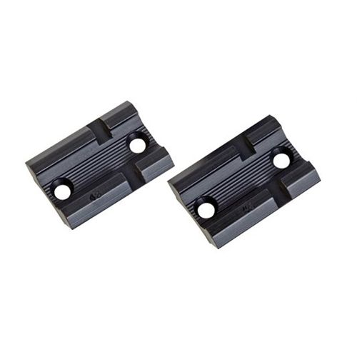 Weaver Matte Black Top Base Pair For Savage Bolt Action w/AccuTrigger 48466