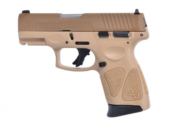 Taurus G3C *MA Compliant 9mm 10+1 3.20" Pistol in Tan - 1G3C93ETMA