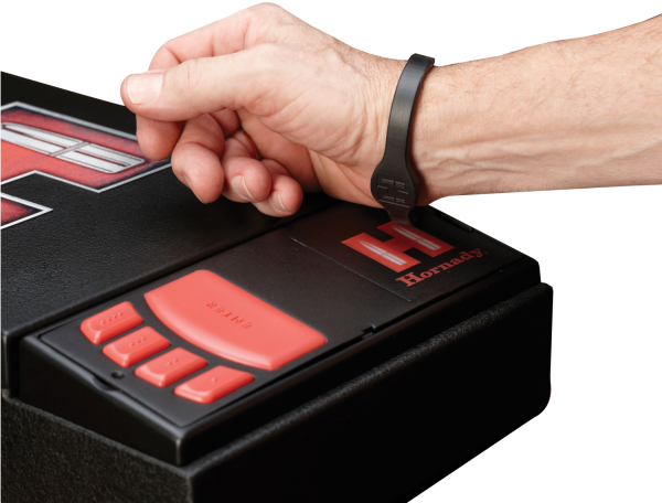 Hornady 98166 Rapid Safe RFID Wrist Band Black