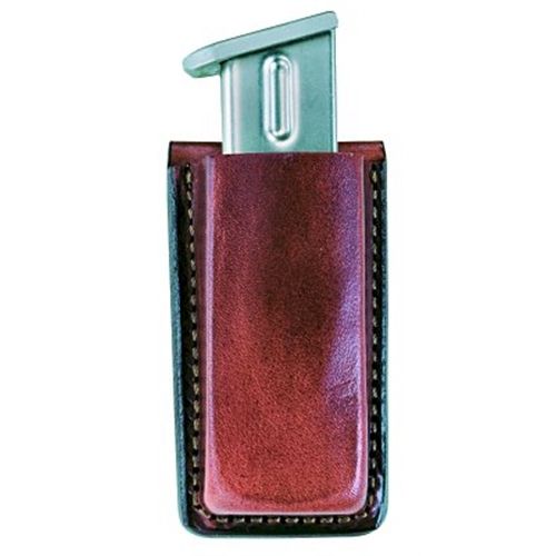 Bianchi Open Magazine Pouch Magazine Pouch in Tan Smooth Leather - 10737