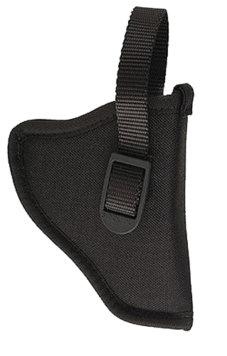 Uncle Mike's Sidekick Right-Hand Belt Holster for Medium/Large Double Action Revolver in Black (3" - 4") - 81021