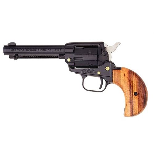 Heritage Rough Rider Small Bore .22 Long Rifle 6-Shot 4.75" Revolver in Blued - RR22MB4BH