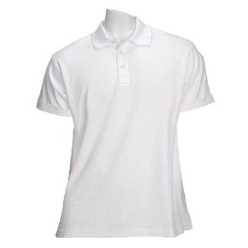 5.11 Tactical Tactical Women's Short Sleeve Polo in White - Medium