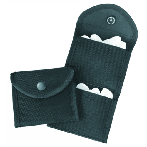 Two Pocket Glove Case  Two Pocket Glove Case Hi-Gloss Finish Place on belt up to 2-1/4 in. or slide in pants pocket.