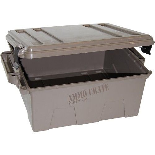 MTM Case-Gard Stackable Ammo Crate/Utility Box 19" x 15.75" x 8" (H) With Two Lockable Latches Two Extra Strong Side Mounted Handles Holds Up To 85lbs MTMACR872