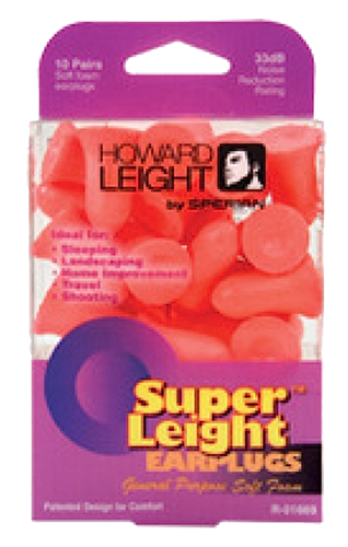 Howard Leight R01891 Super Leight Earplugs USA Shooters Earplugs
