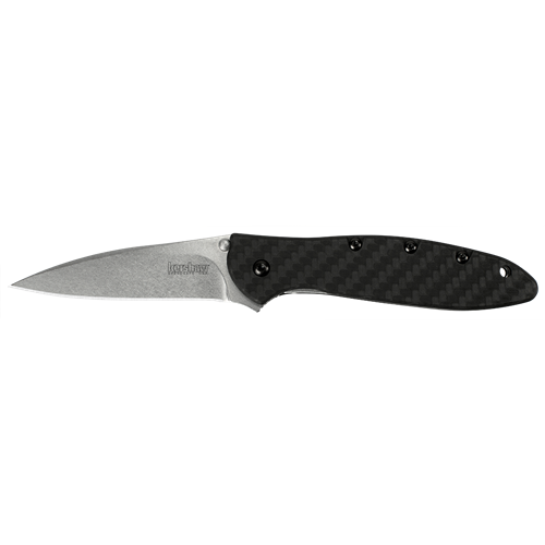 Kershaw Knives Leek Assisted Folding Knife, 3" Wharncliffe Blade - 1660CF