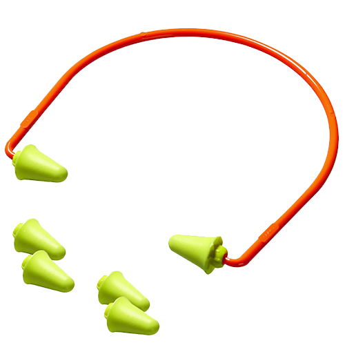 3M Peltor 97065 Banded Ear Plugs Earplugs 28 dB Foam Washable