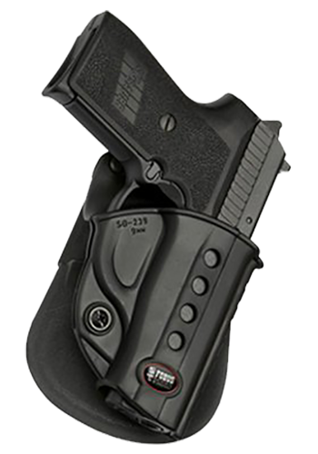 Fobus R1911RP Roto Evolution Paddle 1911-Style w/Rails Plastic Black - R1911RP