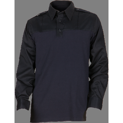 5.11 Tactical PDU Rapid Men's Long Sleeve Uniform Shirt in Midnight Navy - Medium