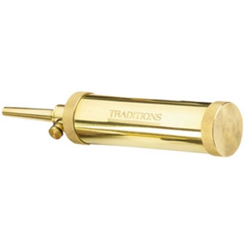 Traditions Brass Deluxe Powder Flask A1201