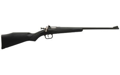 Crickett KSA2280 Single Shot Bolt 22 WMR 16.12" 1 Synthetic Black Stk Blued