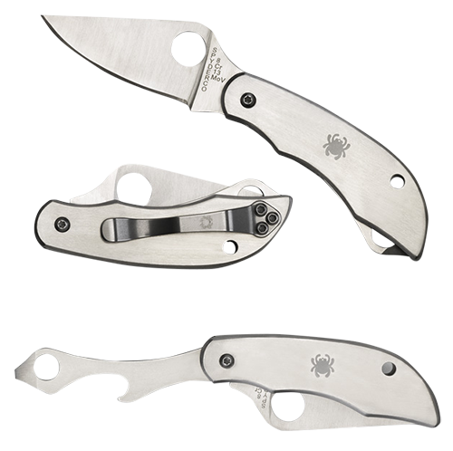 Spyderco C175P Clipitool 2"/2" 8Cr13MoV Stainless Blade & Screwdriver/Opener