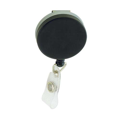 Strong Leather Restractable Badge Holder 3 Pack in Black - 90140-0002