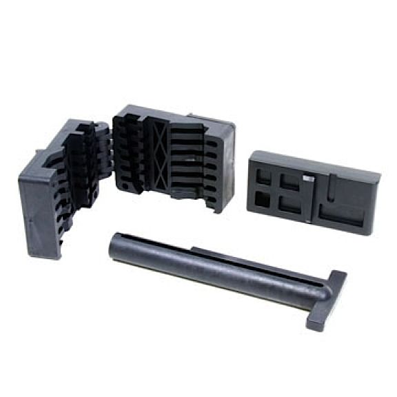 Pro Mag Industries Inc Upper /Lower Receiver Magazine Well Vise Set Nylon Black PM123A