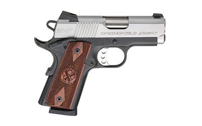Springfield 1911 9mm 9+1 3" 1911 in Black Hard Coat Anodized (EMP Compact *CA Compliant*) - PI9209LCA