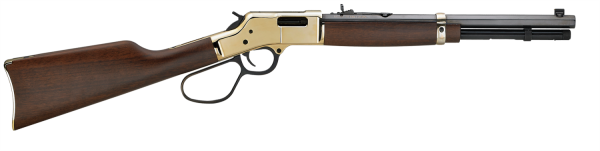 Henry H006MR41 Big Boy Carbine Lever 41 Magnum 16.5" 7+1 American Walnut Stk Blued Barrel/Brass Receiver