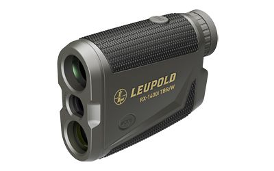 Leupold 183727 RX 1400i TBR/W Gen2 Black/Gray 5x21mm 1400 yds Max Distance Red Toled Display Features Flightpath Technology