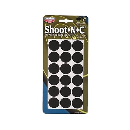 Birchwood Casey 15 Pack 1" Self Adhesive Round Targets 34115