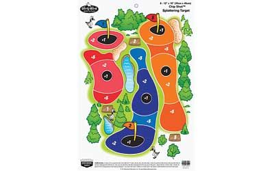 Birchwood Casey Pregame Target, Chip Shot, 12x18, 8 Targets 35566