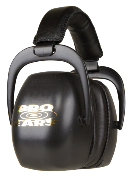 Cass Creek PEUPB Pro Ears Ultra Pro Black Earmuff 30 dB Black