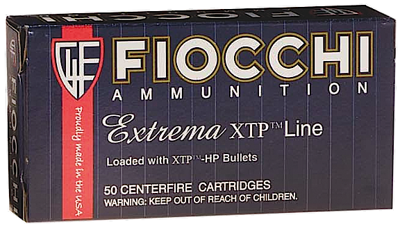 Fiocchi Ammunition .45 ACP XTP Jacket Hollow Point, 230 Grain (25 Rounds) - 45XTP25