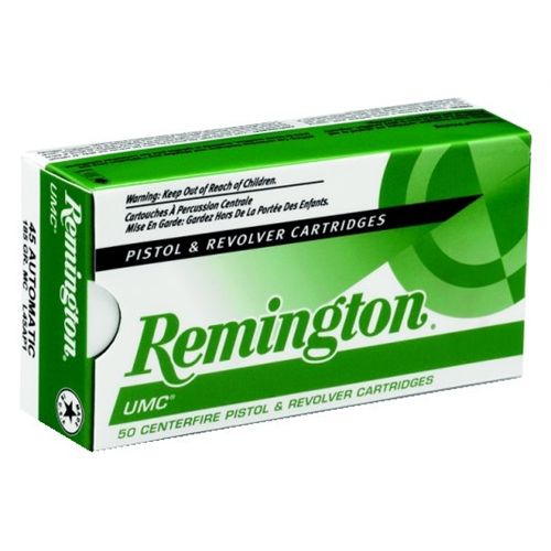 Remington UMC .45 ACP Metal Case, 230 Grain (50 Rounds) - L45AP4