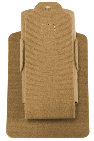 Vertx/Fechheimer MAK Full Size Magazine Pouch in Tan Plain Velcro One-Wrap - VTX5115