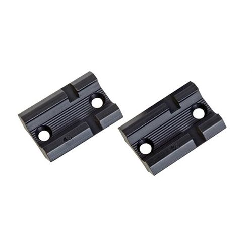 Weaver Matte Black Top Base Pair For Mauser 98 48464