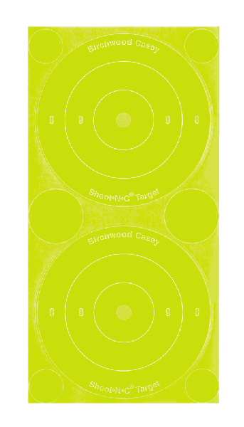 Birchwood Casey 34375 Shoot-N-C 3" Bullseye 240 Pk