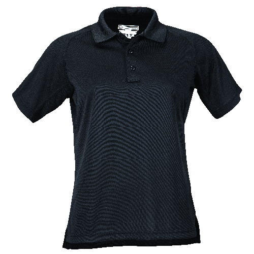5.11 Tactical Performance Women's Short Sleeve Polo in Black - Medium