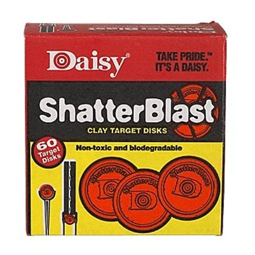 Daisy 60 Count 2" ShatterBlast Clay Targets 873