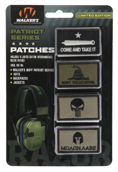 Walkers Game Ear Patriot Muff Patch Kit