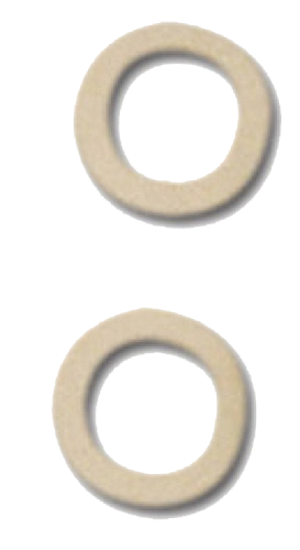 Grovtec US Inc GTHM64 Spacers Bulk Parts Pack White