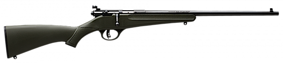 Savage Arms Rascal Youth .22 Long Rifle 16.13" Bolt Action Rifle in Black - 13790