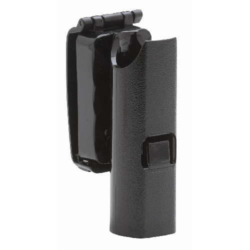 Control Device Swivel  Made from durable polycarbonate, all Front Draw holders feature a molded tension spring for baton security. The design is comfortable to wear and offers a quick draw from any position.The holder rotates in 360 degrees and locks in o