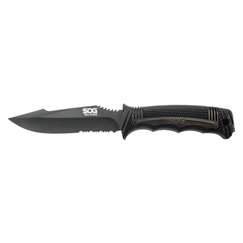 SOG Seal Strike Fixed Knife, 4.9" Clip-point Blade - SS1003-CP