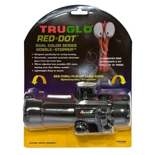 Truglo Gobble Stopper 1x30mm Sight in Matte Black - TG8030GB