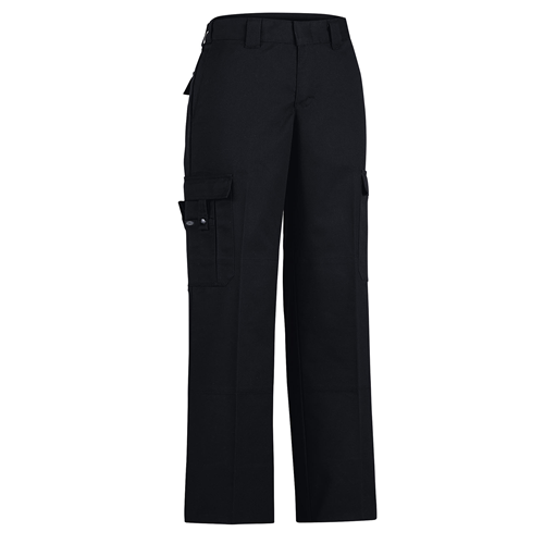 Dickies Flex Comfort Waist EMT Women's Tactical Pants in Black - 12xUnhemmed