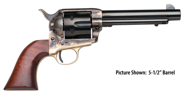 Taylors & Co 1873 Cattleman .45 Long Colt 6-Shot 4.8" Revolver in Blued (Ranch Hand) - 450